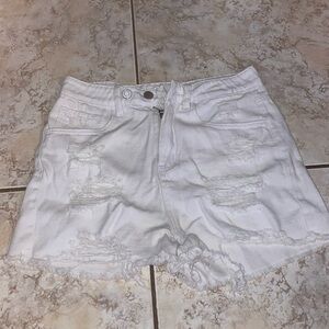 Size s from shein white short
